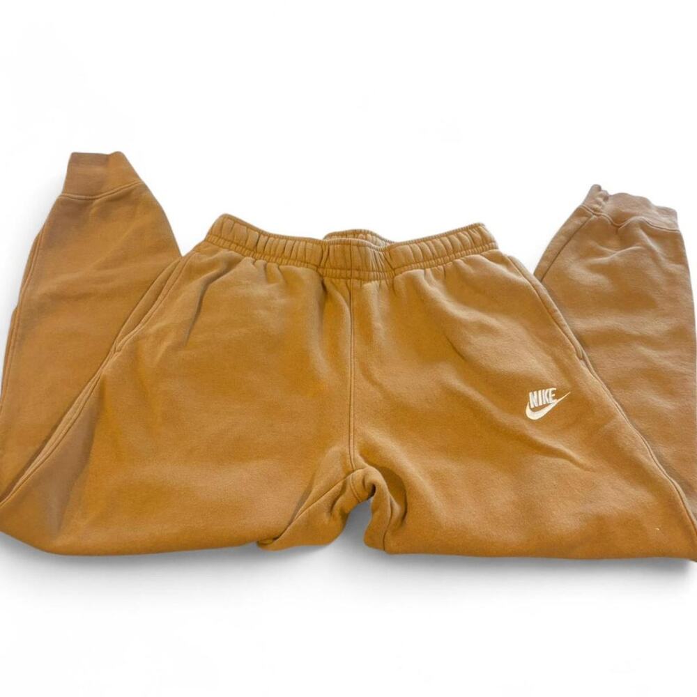 Nike Sportswear Club Fleece Joggers - Mustard - Size Small